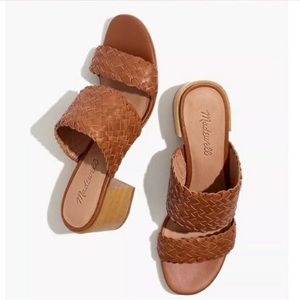 Madewell Kiera Woven Leather Sandal